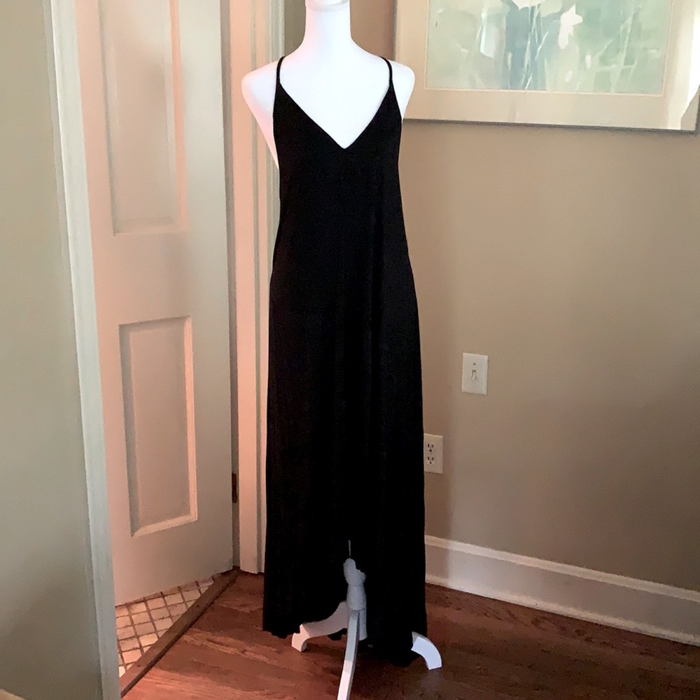 Splendid hi lo black sundress